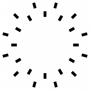 a black background with a black square
